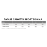 Canotta sport DONNA (tessuto tecnico)